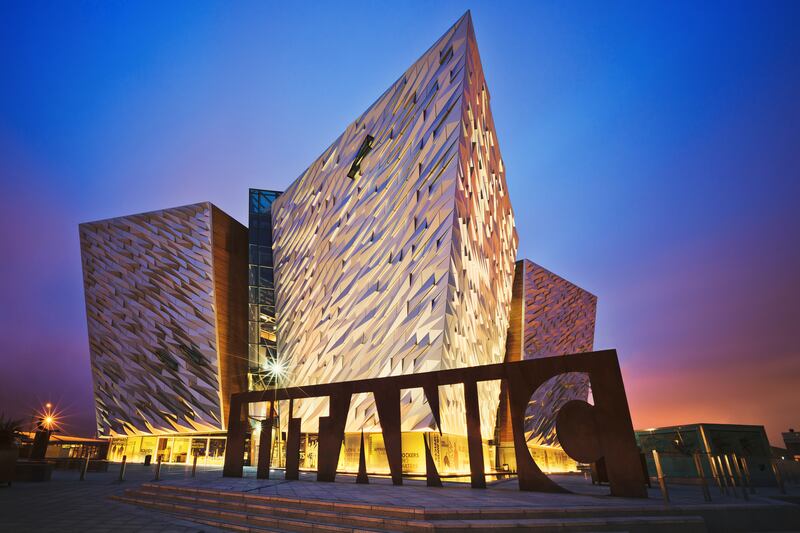 Titanic Belfast: The museum and monument to Belfast's maritime heritage sit on the site of the former Harland and Wolff shipyard. Photograph: Getty Images