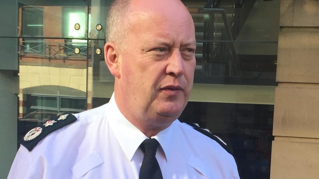 Police Service of Northern Ireland chief constable George Hamilton  George Hamilton (above), deputy chief constable Drew Harris  and assistant chief constable Mark Hamilton deny the allegations. Photograph: PA