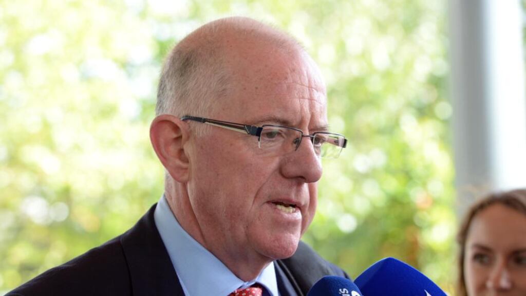 Minister for Foreign Affairs Charlie Flanagan: he said he would continue to ask the British government to give them access to an independent legal person and original documents it had relating to the bombings. Photograph: Eric Luke / The Irish Times