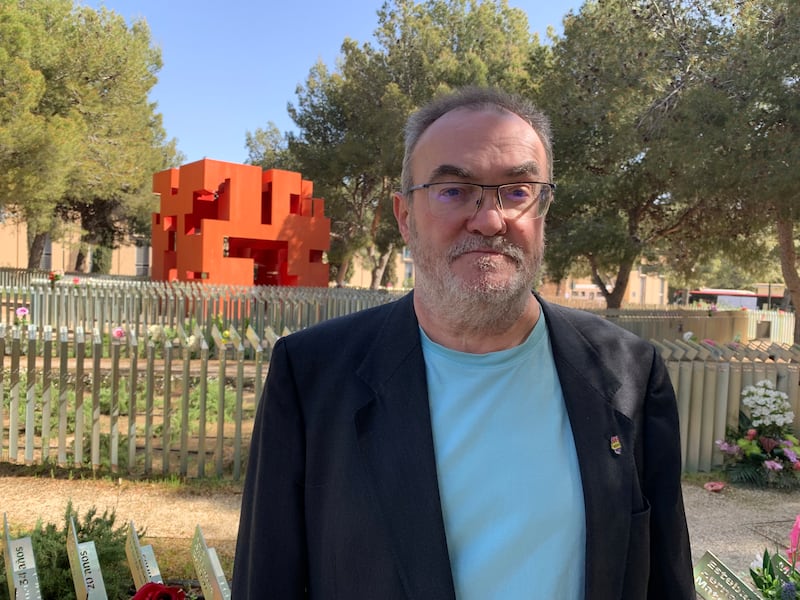 Enrique Gómez Arnas in Torrero cemetery