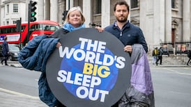 Hundreds sleep out in Trinity College as part of homeless campaign