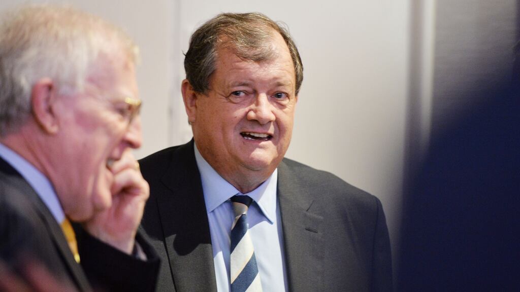 Paul Coulson, right. A Delaware jury ordered in 2017 that Ardagh pay $50.3m to Green Mountain, a company that claimed the group’s US glass unit infringed a patent. File photograph: Alan Betson