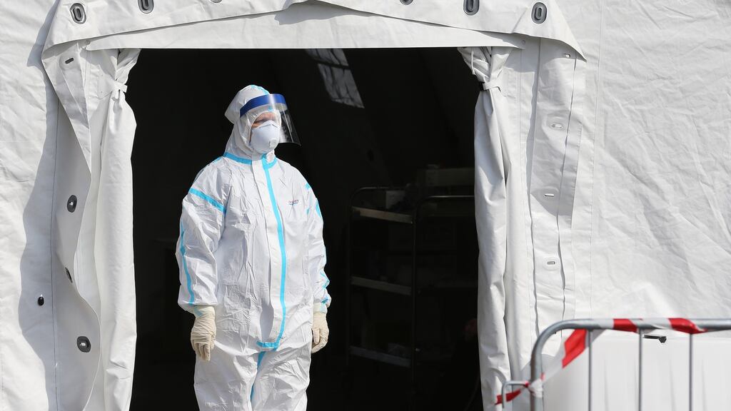 Social distancing needs to be in force for at least two-thirds of the time until a vaccine becomes available. That’s 18 months away. Photograph: Marco Cantile/LightRocket