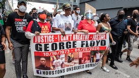 Thousands gather to remember George Floyd in Houston hometown