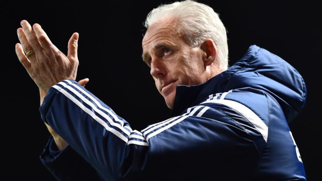 Ipswich Town were bottom of the Championship when Mick McCarthy took over two-and-a-half years ago. Photograph: Ben Stansall/AFP Photo/Getty Images