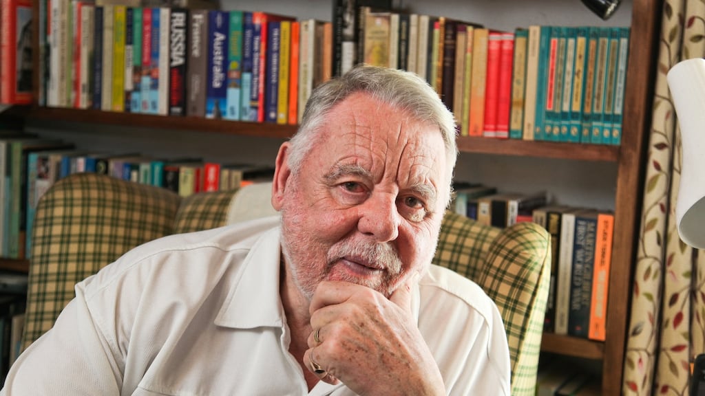 Terry Waite at home in Suffolk, England. Photograph: Joanne O’Brien
