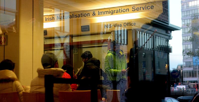 In 2020, a report by a senior Garda officer said that the force’s policy is to not investigate the immigration status of a person who is a victim to, or witness of, a crime, while an inquiry is ongoing. Photograph: Cyril Byrne/The Irish Times