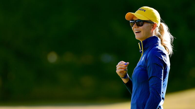 Madelene Sagstrom beat Austin Ernst in the singles on her debut in 2017 in Iowa. Photograph: Harry How/Getty Images