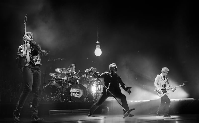 U2 hasn’t played live since December 2019 and "we need to get back on stage and see the faces of our fans again". Photograph: Sam Jones