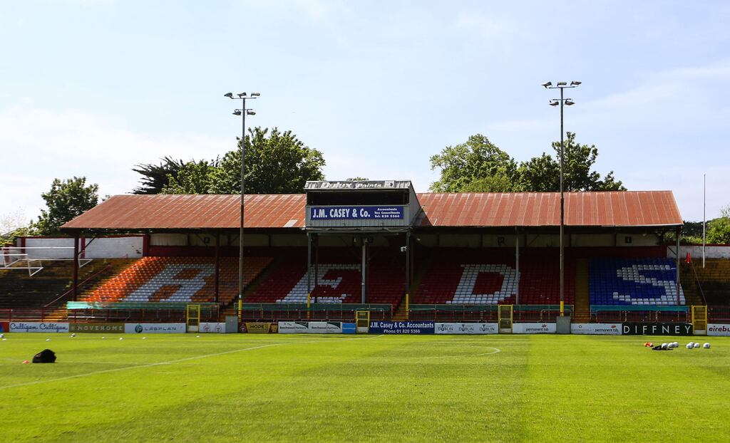File photo of Tolka Park. Photograph: Leah Scholes/Inpho