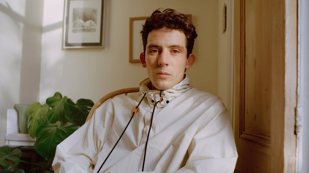 Josh O’Connor at his home in London. Photograph: Charlotte Hadden/The New York Times