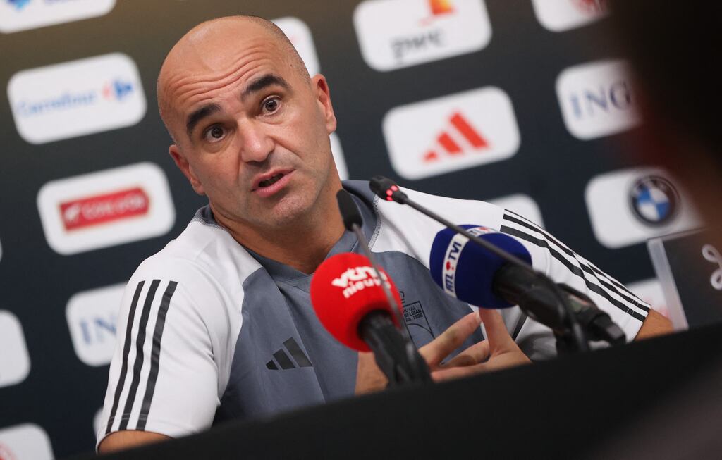 Roberton Martínez and Belgium have not lived up to expectations so far at this tournament. Photograph: Virgine Lefour/Belga Mag/AFP via Getty Images