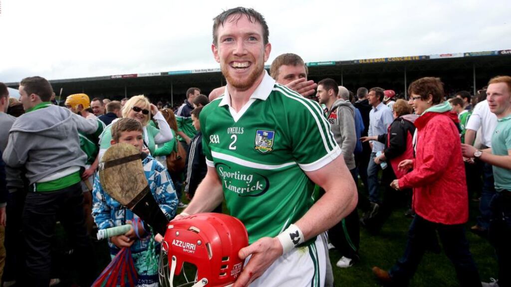 Séamus Hickey: “For us, there was pressure on to try and get promoted but when you finish the league it’s easy to leave it behind you. I’m not sure that’s the same if you’re after being relegated.” Photograph: James Crombie/Inpho