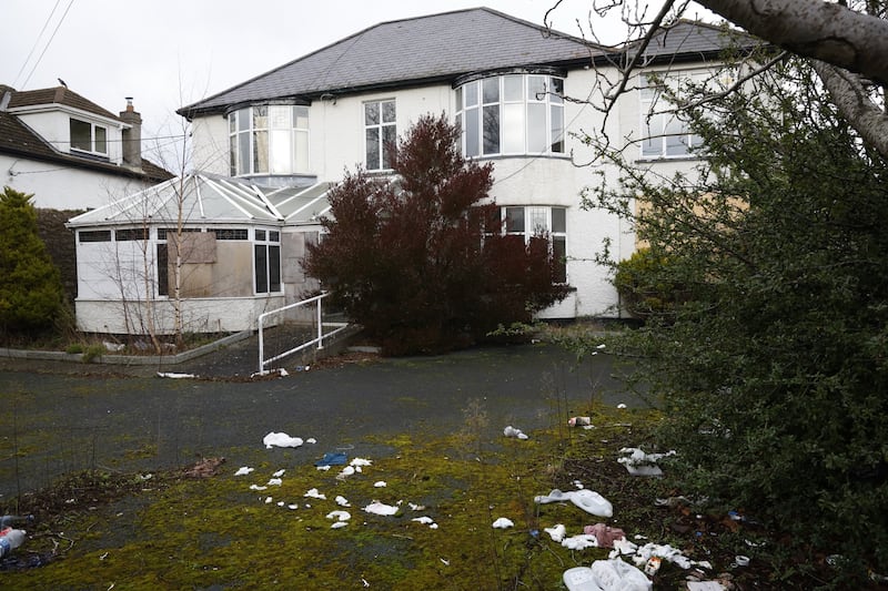 Ardeeshal Lodge, the former nursing home at 25 Upper Glenageary Road, owned by Peter McVerry Trust and currently on the Dun Laoghaire-Rathdown County Council's derelict sites register. Photograph: Nick Bradshaw