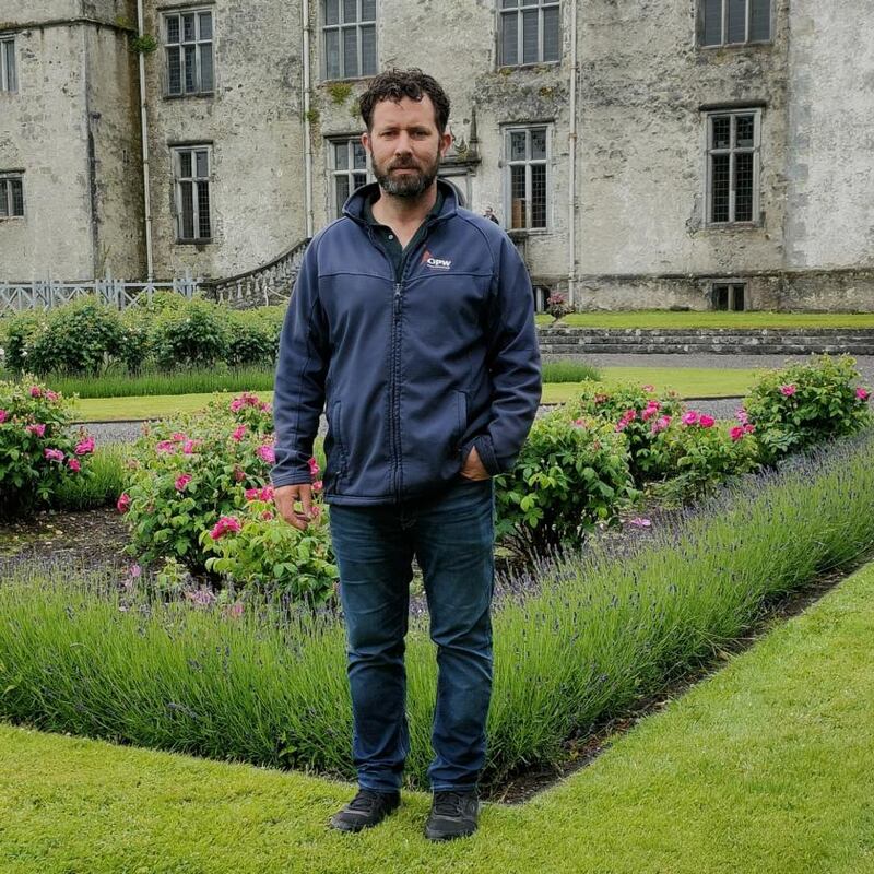 James Keenan at Portumna Castle