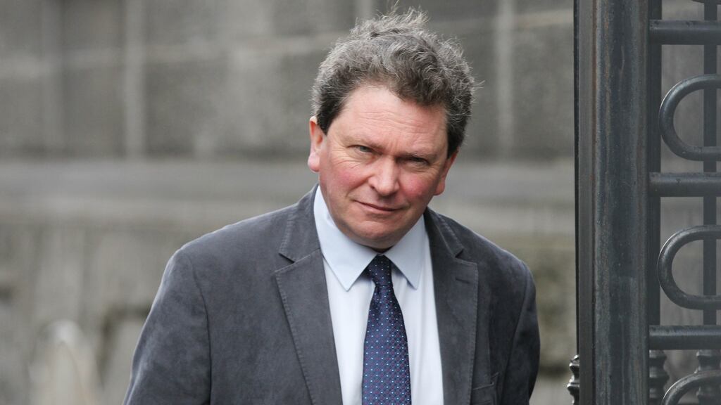 Tom Doorley told Dublin District Court he suffered two broken shoulders when he was hit by a taxi in Dublin. Photograph: Collins