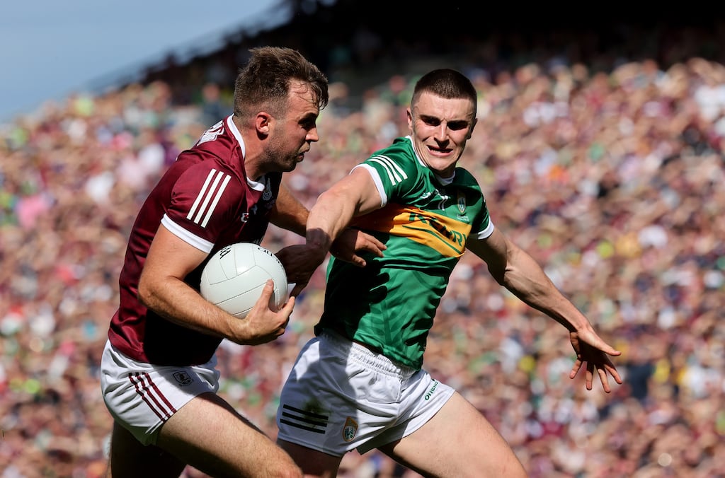 Seán O'Shea is hoping to play for Kerry in Saturday night's Allianz Football League game against Mayo in Castlebar. Photograph: Bryan Keane/Inpho