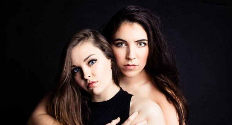 Morgan MacIntyre and Gemma Doherty from the band Saint Sister. Photograph: Courtesy Motley Magazine