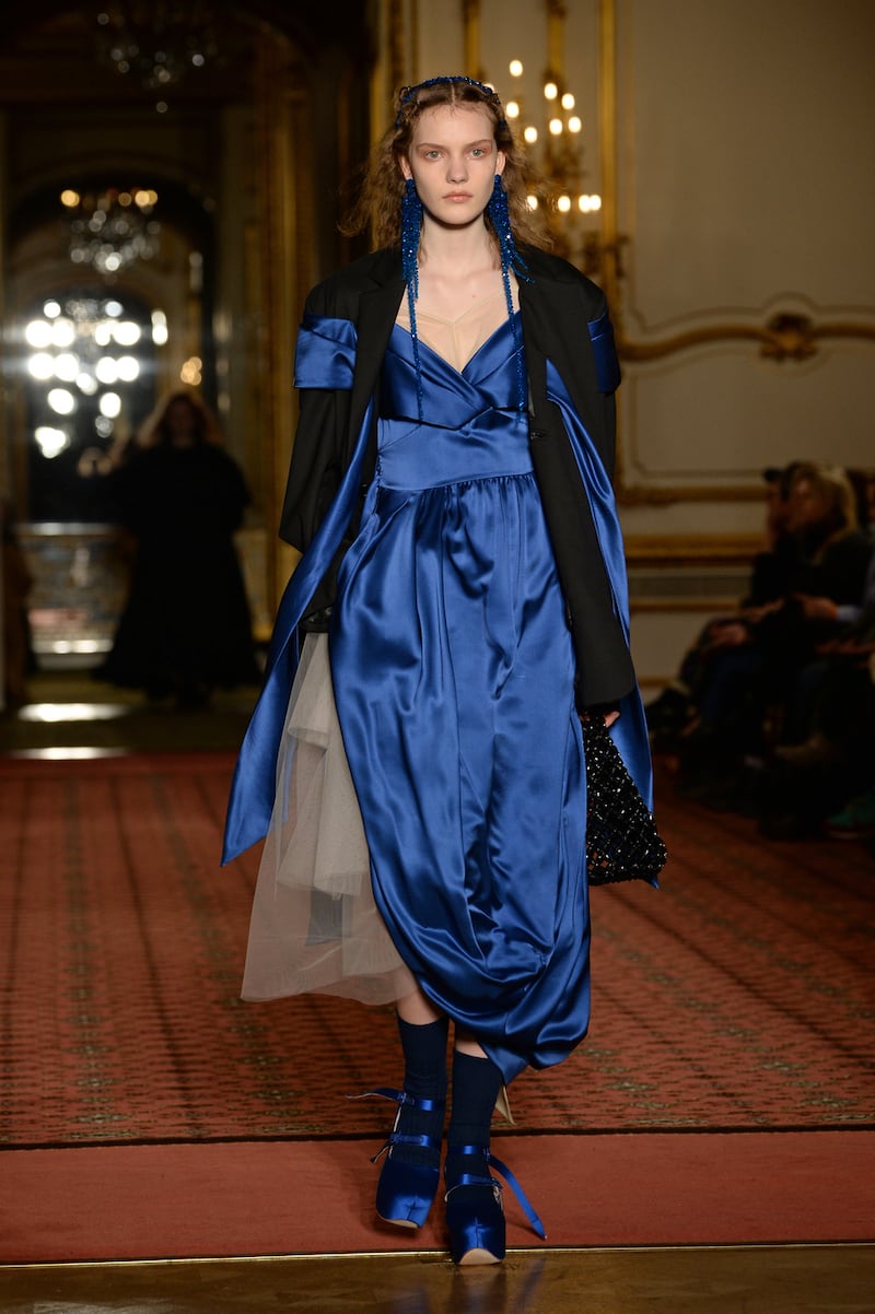 Simone Rocha at London Fashion Week. Photograph: Eamonn McCormack/BFC/Getty Images