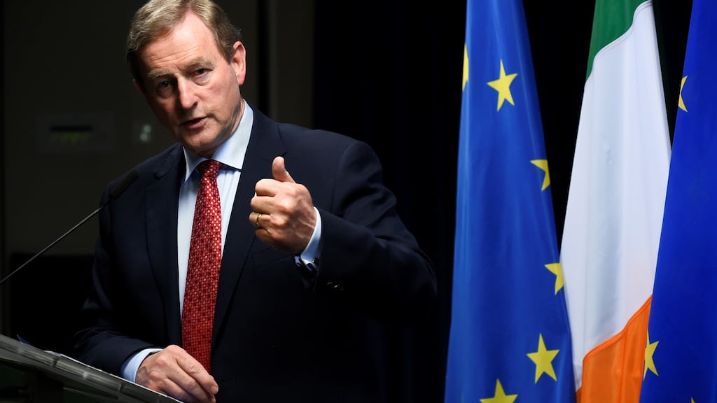 Taoiseach Enda Kenny: summit results do represent a significant achievement by the Government. Photograph: AFP