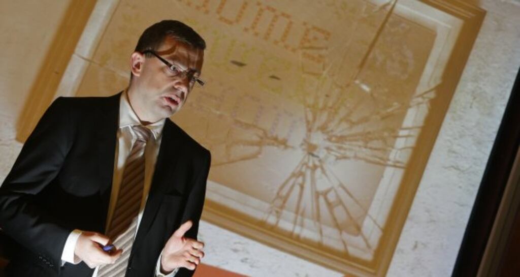 Threshold chief executive Bob Jordan at the publication of the agency's report.