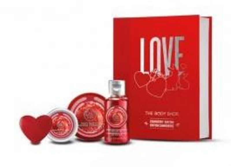 The Body Shop Schoolbook of Love (€23)