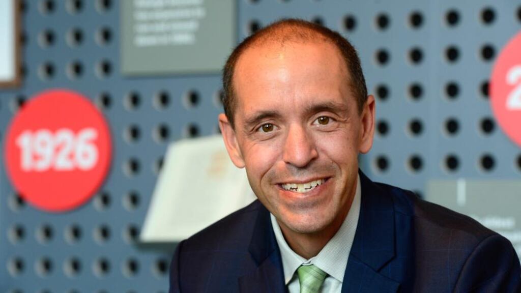 Chris Lehane: “Ultimately a basic question is begin called about do we want to live in an open world or a closed world.” Photograph: Cyril Byrne