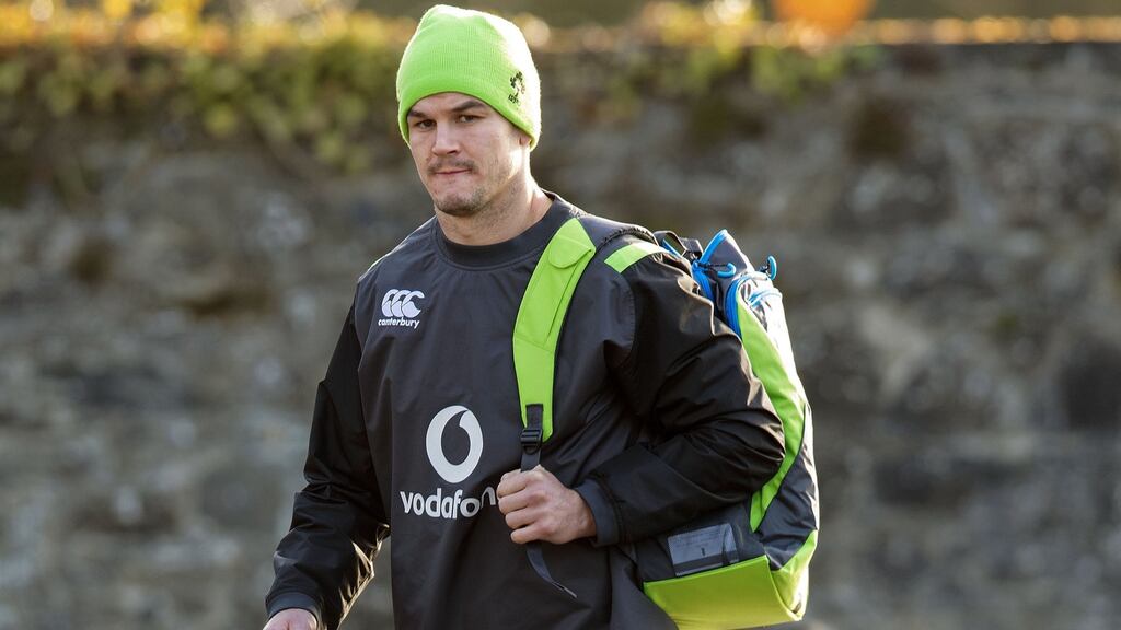 Ireland’s Johnny Sexton at training ahead of the Test match with Argentina. Photo: Bryan Keane/Inpho