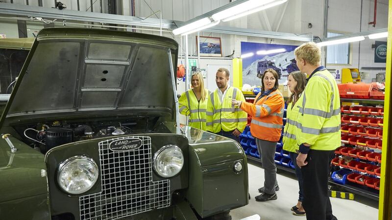 Land Rover’s Solihull factory is a sprawling site, almost a city unto itself