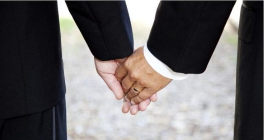 The latest Irish Times/Ipsos MRBI poll figures suggest 67 per cent of people would vote Yes in a referendum on same-sex marriage. Photograph: Getty Images