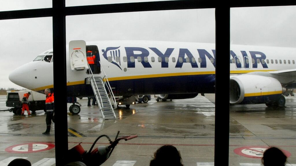 A Ryanair passenger received compensatin after she said €2,000 worth of jewellery was stolen from her cabin bag. Photograph: Yves Herman/File photo/Reuters