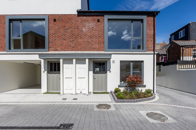 Two-bed end-of-terrace house