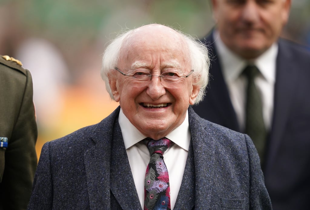 President  Michael D Higgins: 'There is no doubt whatsoever that...the breaking up of the Soviet Union is there as an influence on the thinking of the Russian president.' Photograph: Brian Lawless/PA Wire