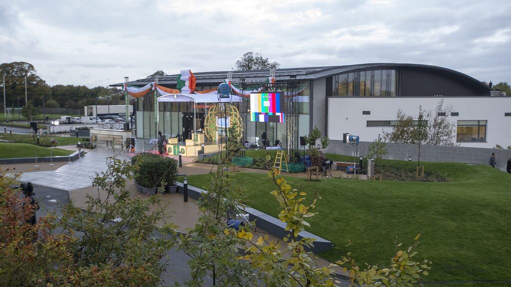The Church of Scientology community centre in Firhouse, where a mutlicultural event had initially been planned. Photograph: Dave Meehan/The Irish Times