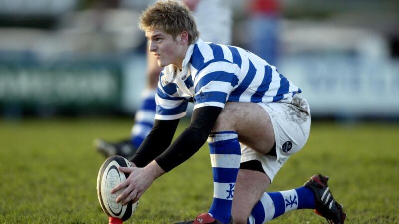 Dungannon’s Gareth Steenson during an AIB Cup match in December 2005. Photograph: Dan Sheridan/Inpho