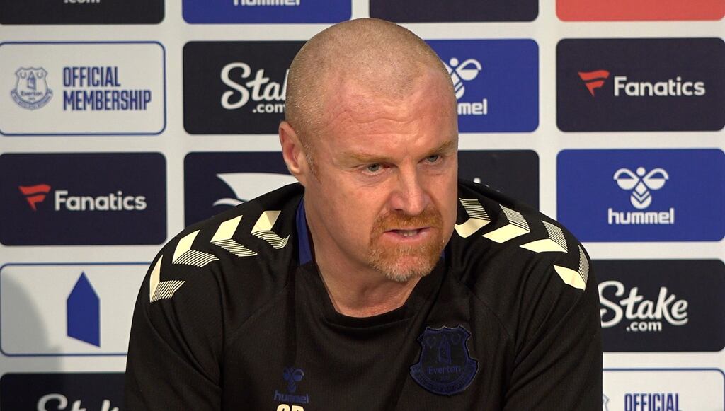 Everton manager Sean Dyche during a press conference at Finch Farm, Merseyside, on February 2nd, 2023. Photograph: Carl Markham/PA Wire