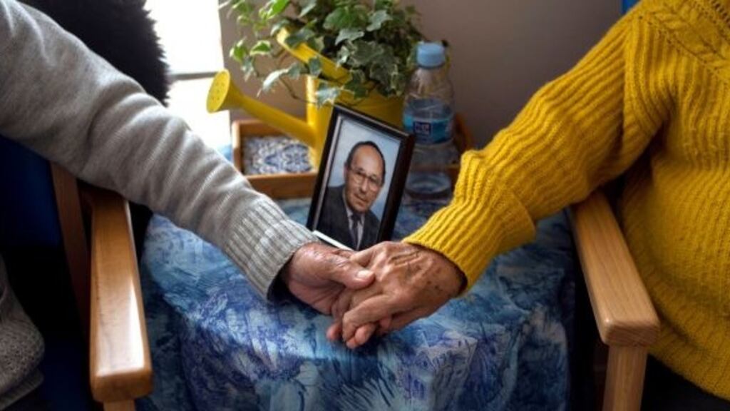 The number of outbreaks of Covid-19 in nursing homes has risen to 155, up four on the previous day. Stock photograph: AFP.