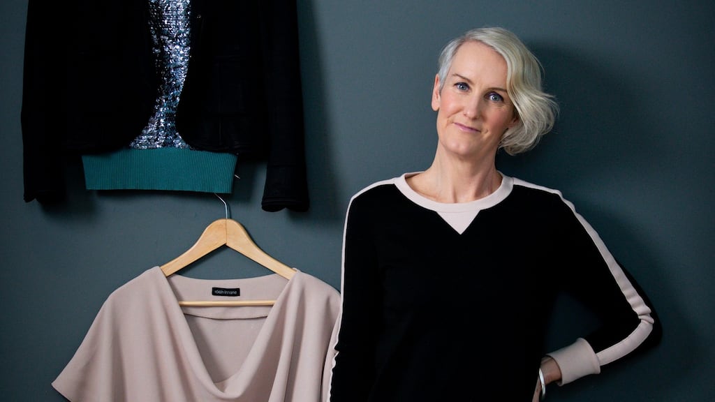 Catherine Cleary: when I was 19, I lived on tinned tuna and pasta for days so I could spend a week’s salary on a black swing coat with a high collar that felt like a hug. Photograph: Tom Honan