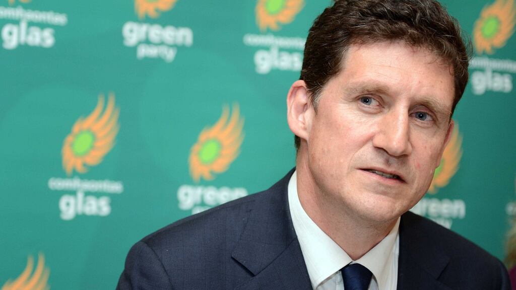 Green Party leader Eamon Ryan: “We are in a row with RTÉ. Like the Government, their criteria for inclusion are rooted in the past.” File photograph: Eric Luke/The Irish Times