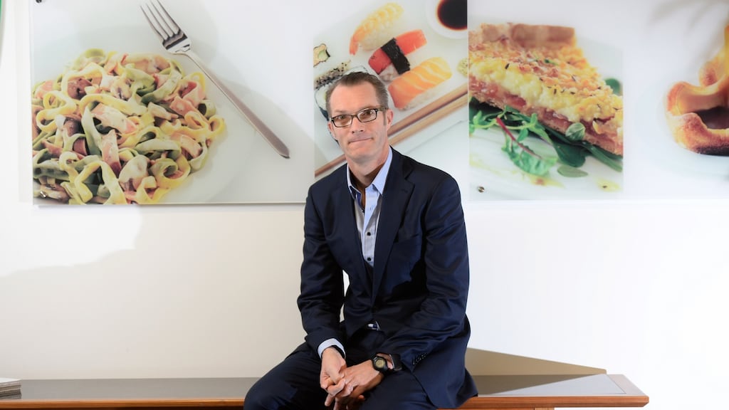 Patrick Coveney, CEO Greencore, at their office in Santry, Dublin. Photograph: Dara Mac Dónaill