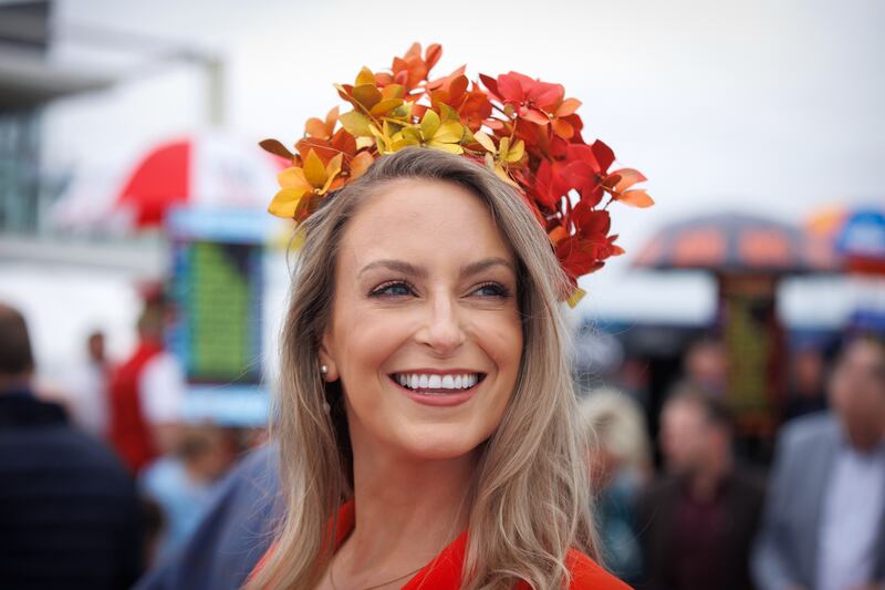 Gabrielle Dunne from Oranmore enjoyed each-way luck at the races. Photograph: Tom Maher/Inpho
