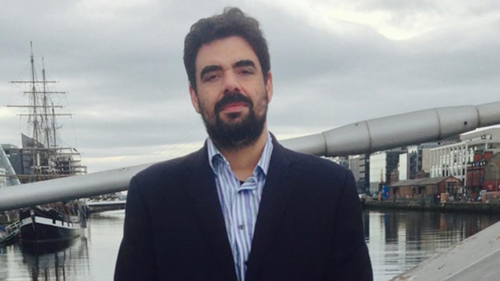 Konstantinos Drakakis says Greece has a lot to learn from Ireland. Photograph: Dara Doyle/Bloomberg