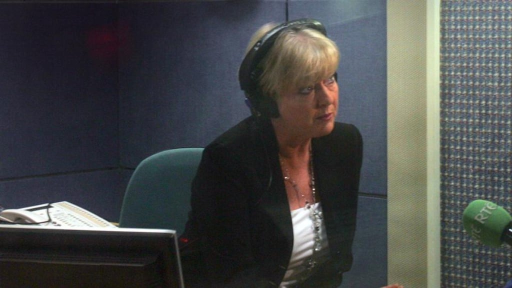 Marian Finucane: her weekend radio show on RTÉ 1 has 366,000 listeners on Saturday, up 16,000 on the last survey, while 351,000 people tune in on Sundays, which is 9,000 more than before. Photograph: Brenda Fitzsimons/The Irish Times.