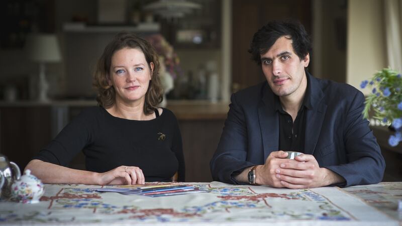 Rebecca O’Connor and Will Govan, publishers of the art & literature magazine The Moth