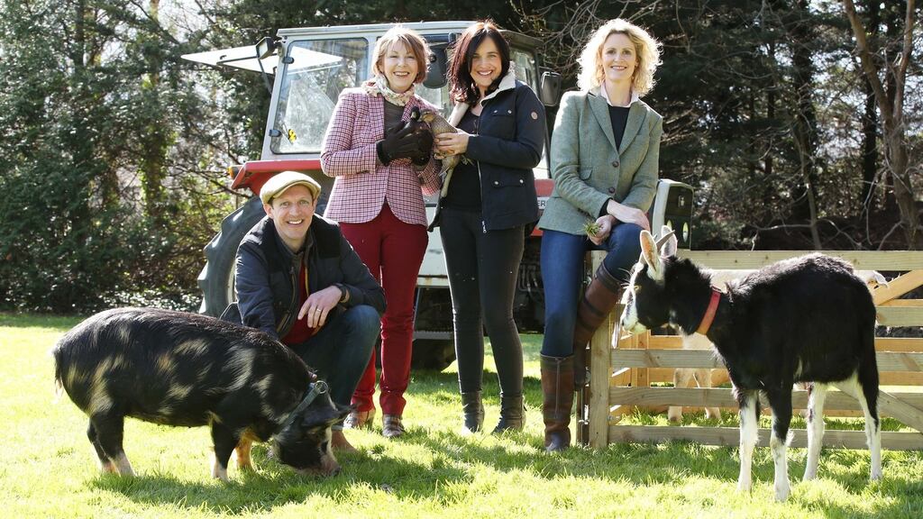 Darragh McCullough, Áine Lawlor, Ella-McSweeney and Helen-Carroll, Big Week on the Farm, Monday-Friday, RTE One, 7pm