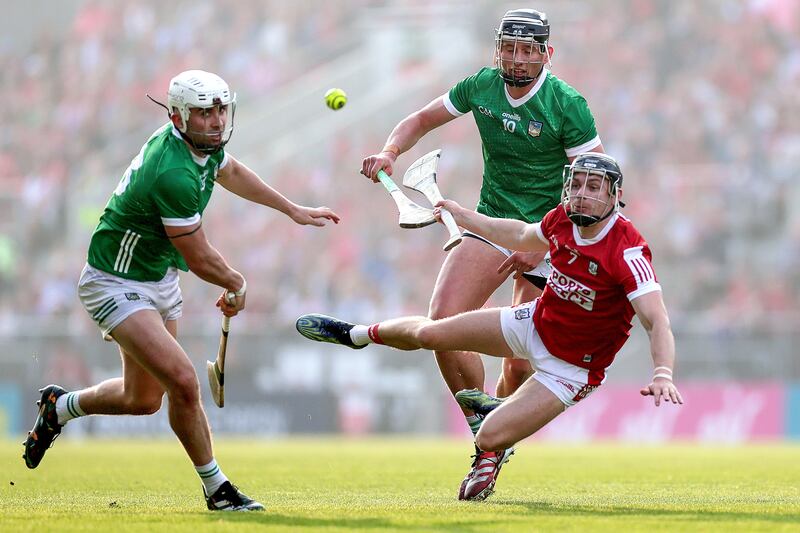 Cork's Mark Coleman had his best game in a long time against Limerick. Photograph: Laszlo Geczo/Inpho