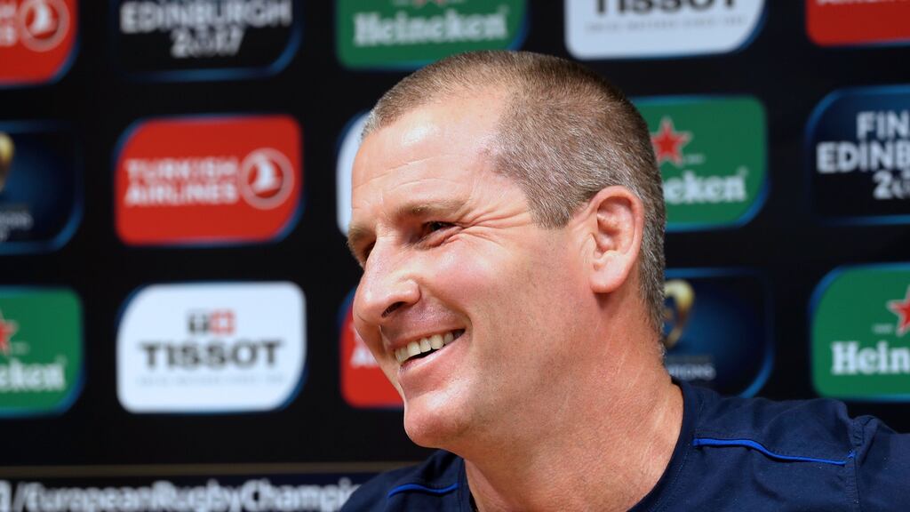 “The trick on selection is to make sure, particularly at Leinster where there are so many Ireland internationals, that we are competitive in both games,” siad Leinster coach Stuart Lancaster. Photo: Dan Sheridan/Inpho