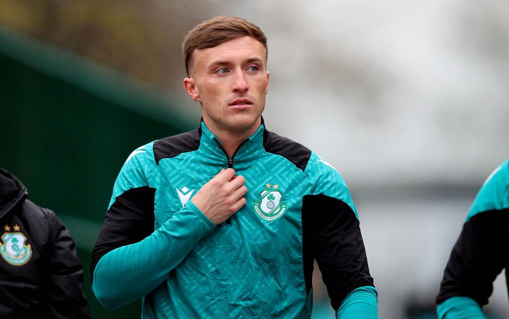 New Shamrock Rovers player Danny Grant. Photograph: Ryan Byrne/Inpho
