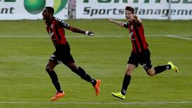 10-men Bohemians hold on to see off Sligo Rovers