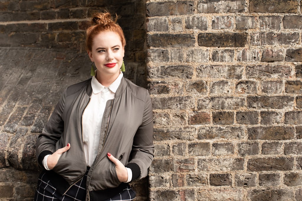 Australian mezzo-soprano Lotte Betts-Dean delivered songs with a heightened black-and-white clarity. Photograph: Benjamin Ealovega